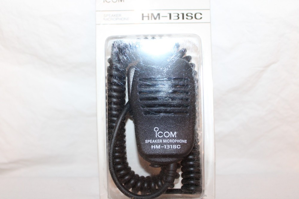 NEW - ICOM HM-131SC Lightweight Speaker Microphone