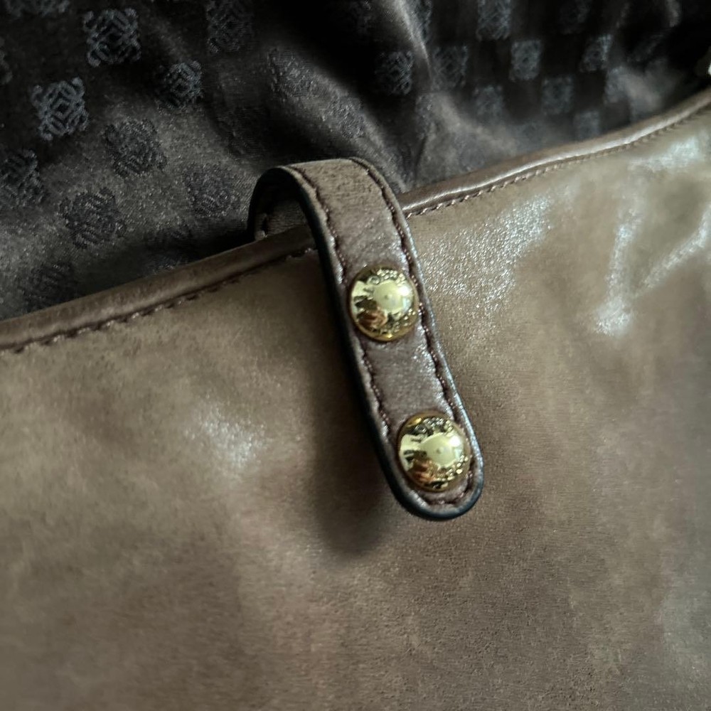 Loewe Shoulder Bag Leather Brown Authentic G12213143