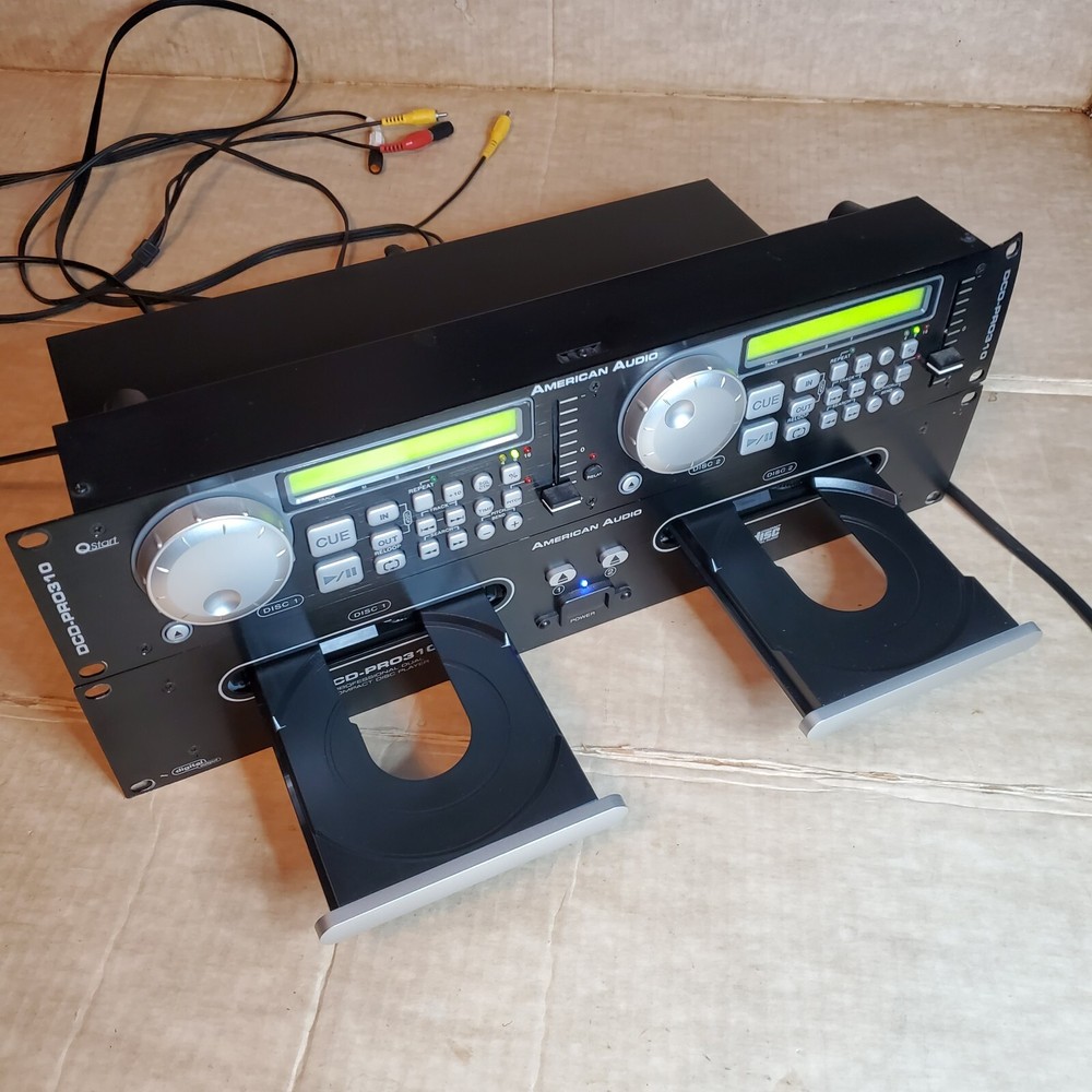 American Audio dcd-pro310 Professional Dj Controller & Dual Cd Player