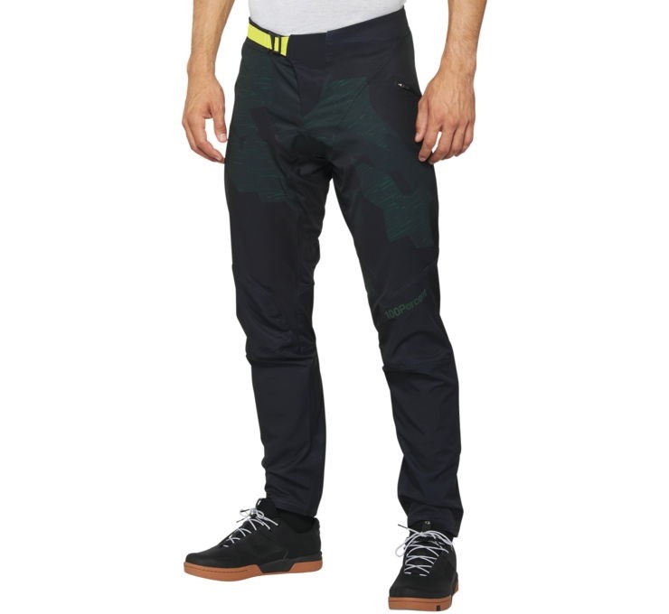100% Men's Airmatic Pants 36 Black