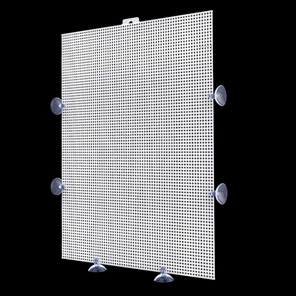 Cuyacili 2 Pack Fish Tank Divider, Plastic Grid Cuttable Plate 10x13in