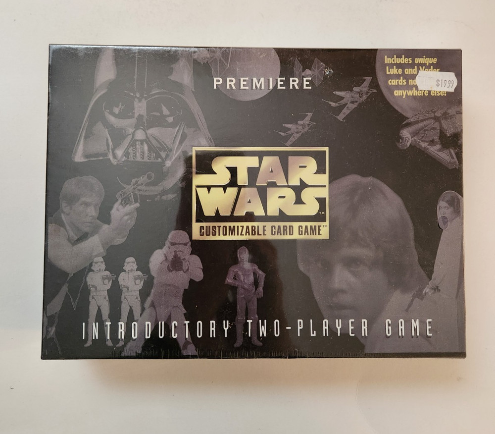 Star Wars Premiere CUSTOMIZABLE CARD GAME  Introductory 2-Player 1995 SEALED