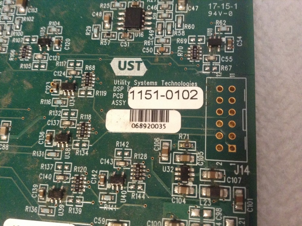 Utility Systems Technologies 1151-0102 Board