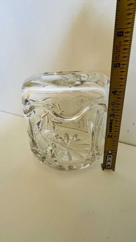 Lead Crystal Candy Trinket Dish