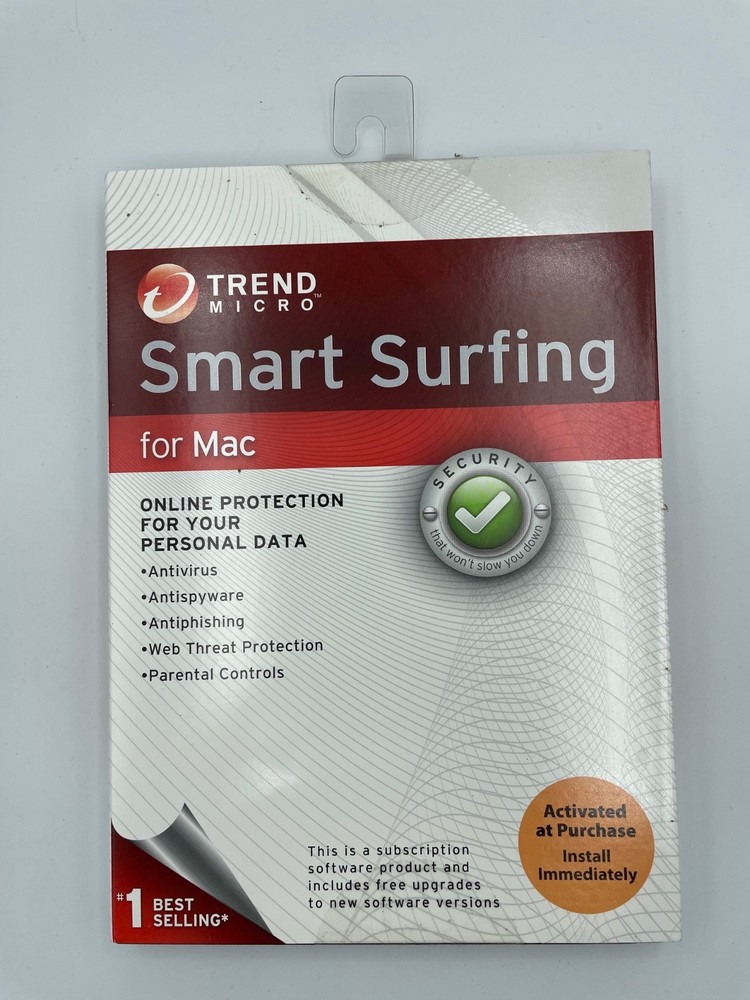 Trend Micro Software Smart Surfing Online Data Protection for Mac
