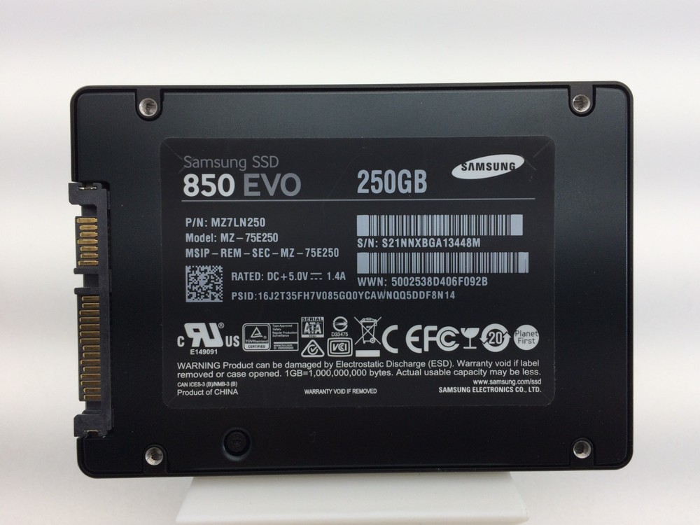 250GB SSD 2.5"  Solid State Drives mixed brands replace 256GB