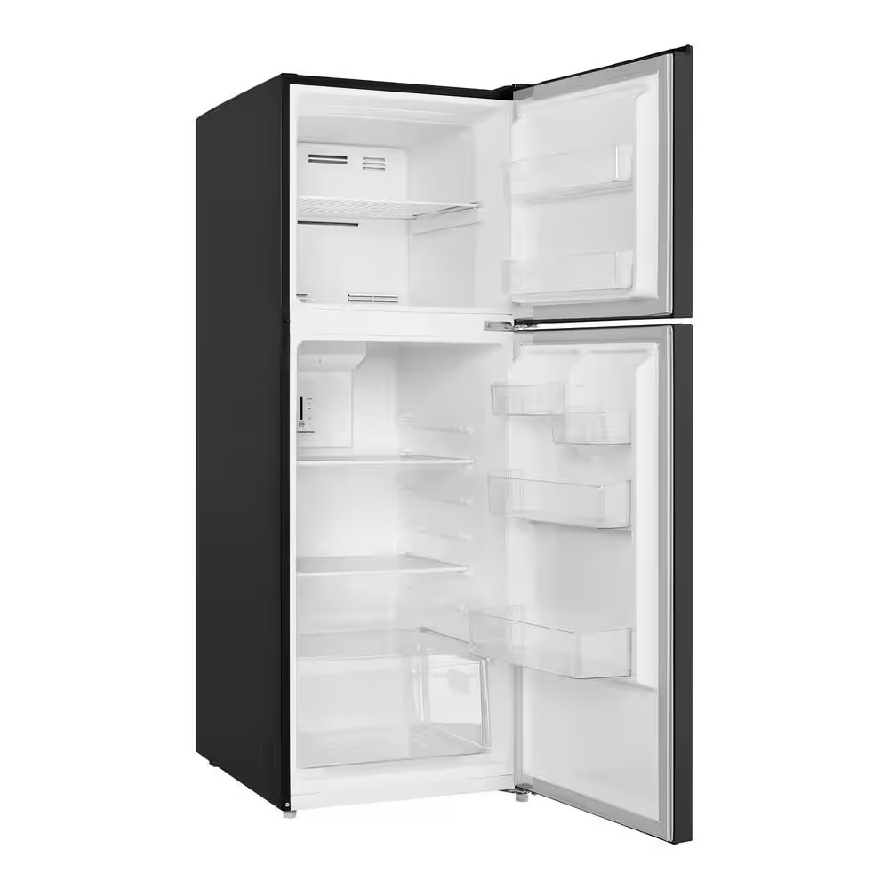 10.1 cu. ft. Top Freezer Refrigerator in Black