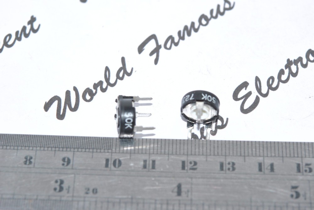 4pcs PIHER 50K Trimmer Potentiometer Variable Resistors