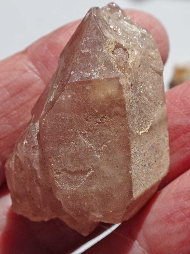 Lithium Quartz Rough - 7 Crystals - Unusual Forms xt473