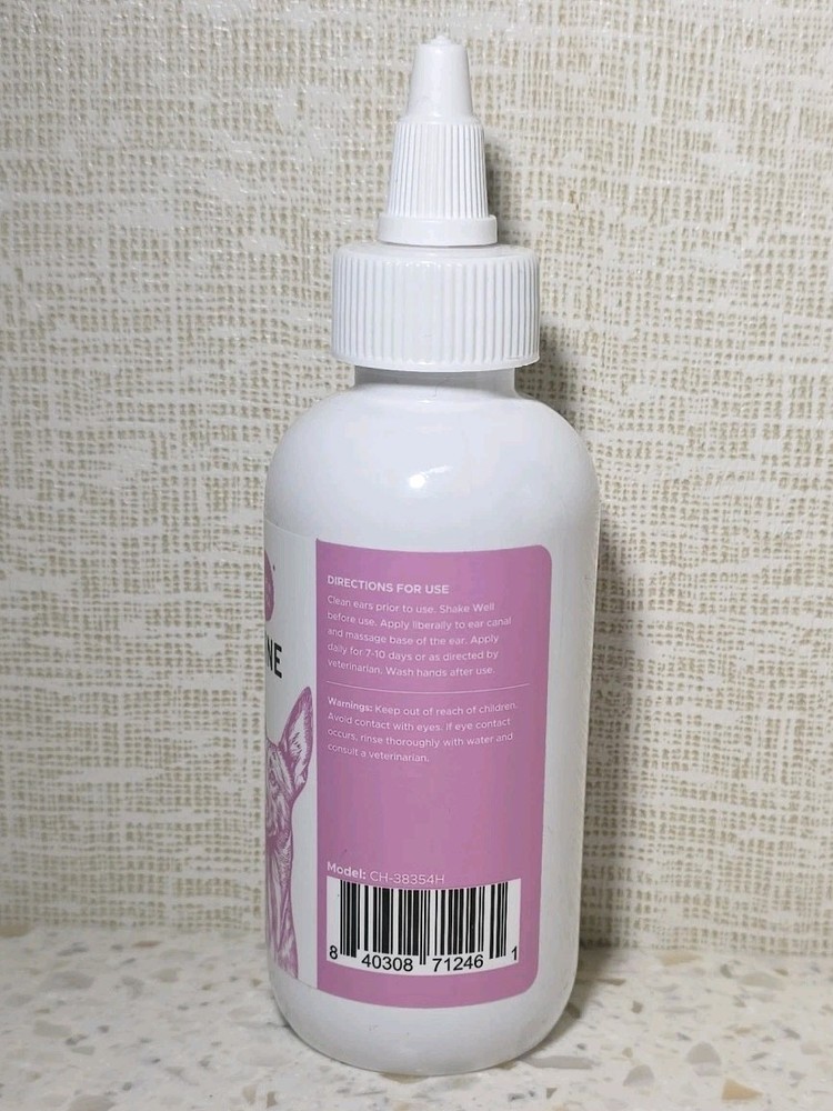 Chew + Heal Chlorhexidine Ear Flush Otic Cleansing Solution For Dogs 08/2028