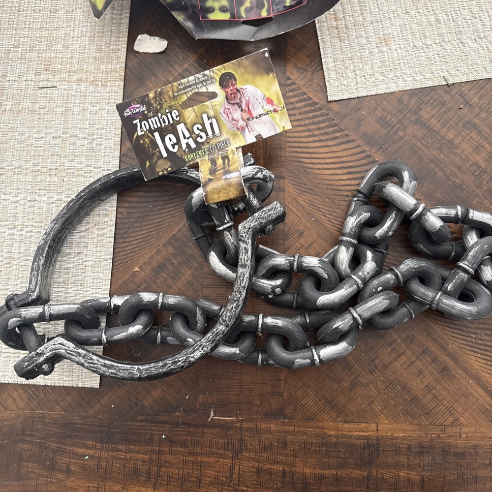Zombie Restraint shackles Plastic Prop