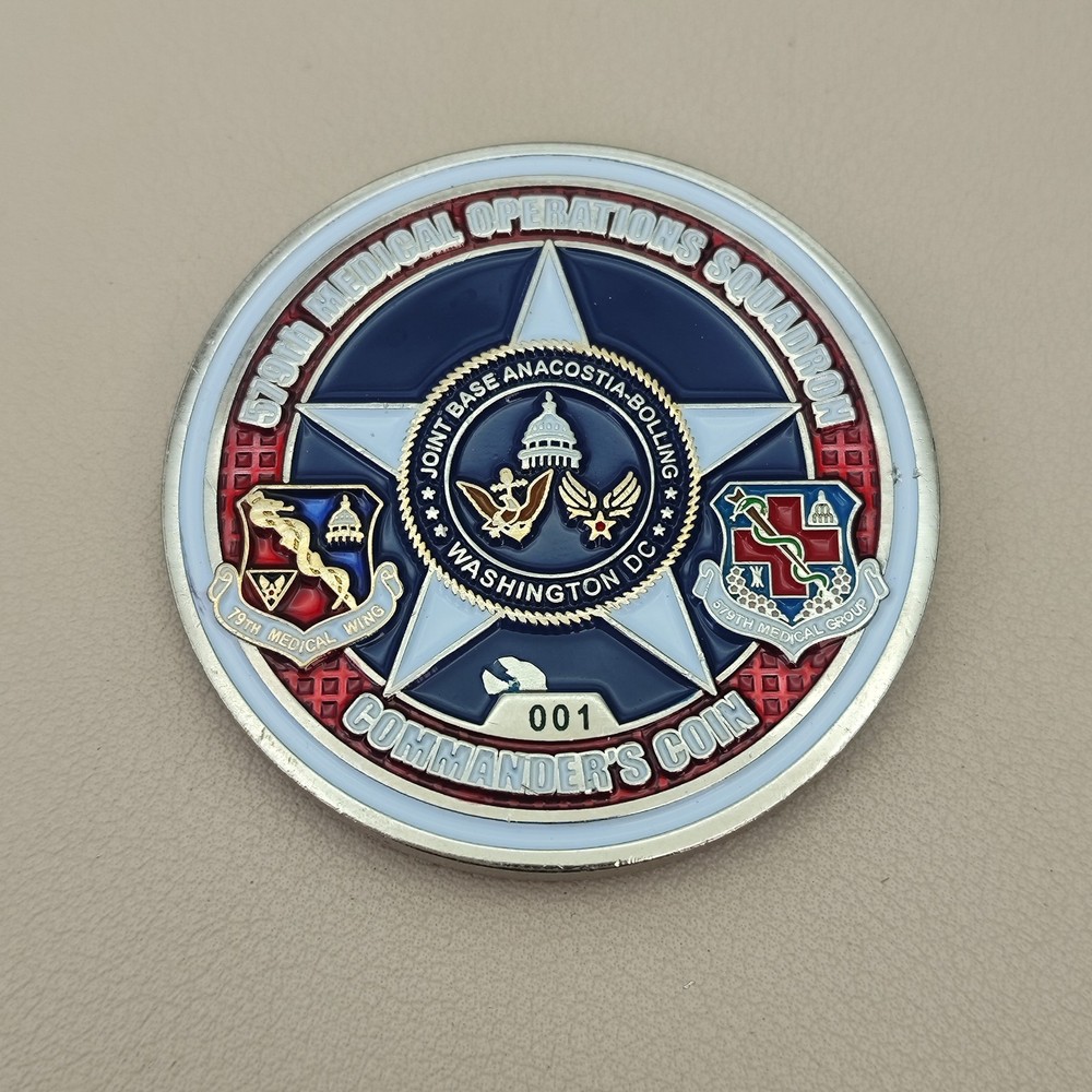 USAF 579th Meoigal Operatons Squadron Commander