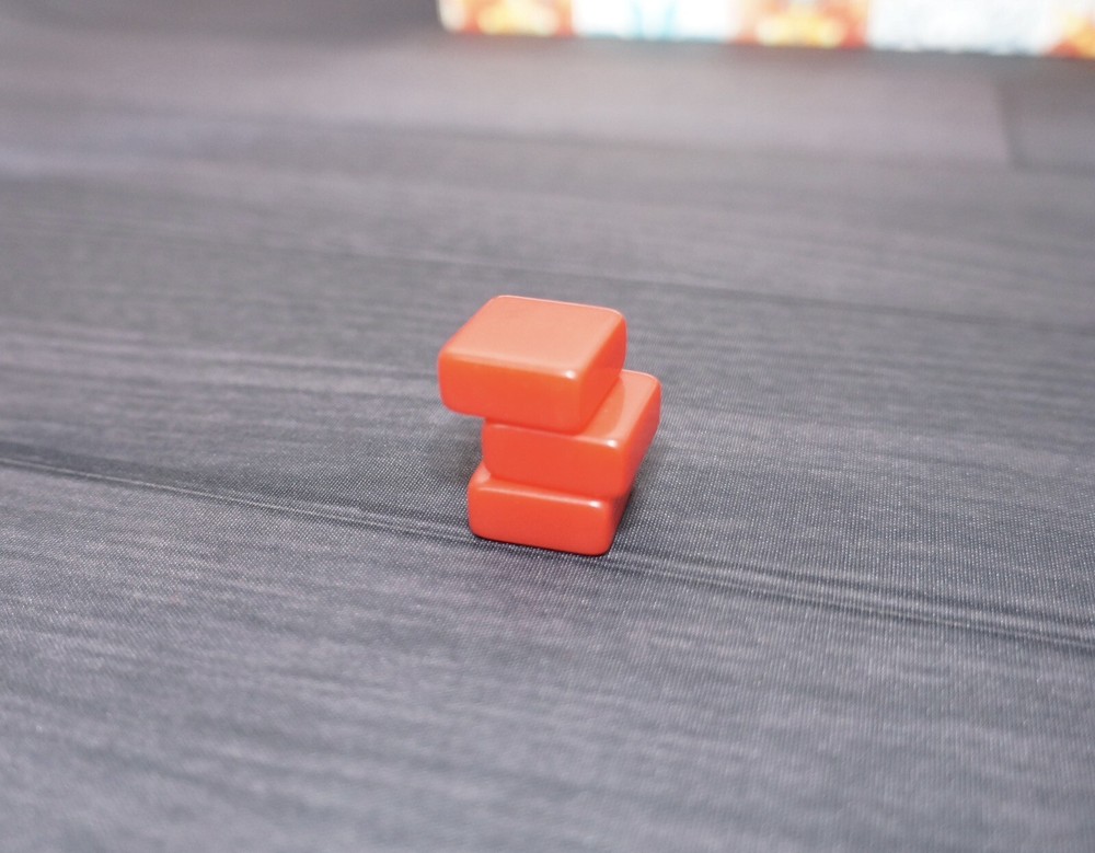 Azul | Plain Red Resin Tiles x3 | Official Replacement/Extra Game Pieces