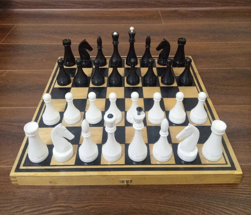 OLD Vintage Chess Set Soviet USSR