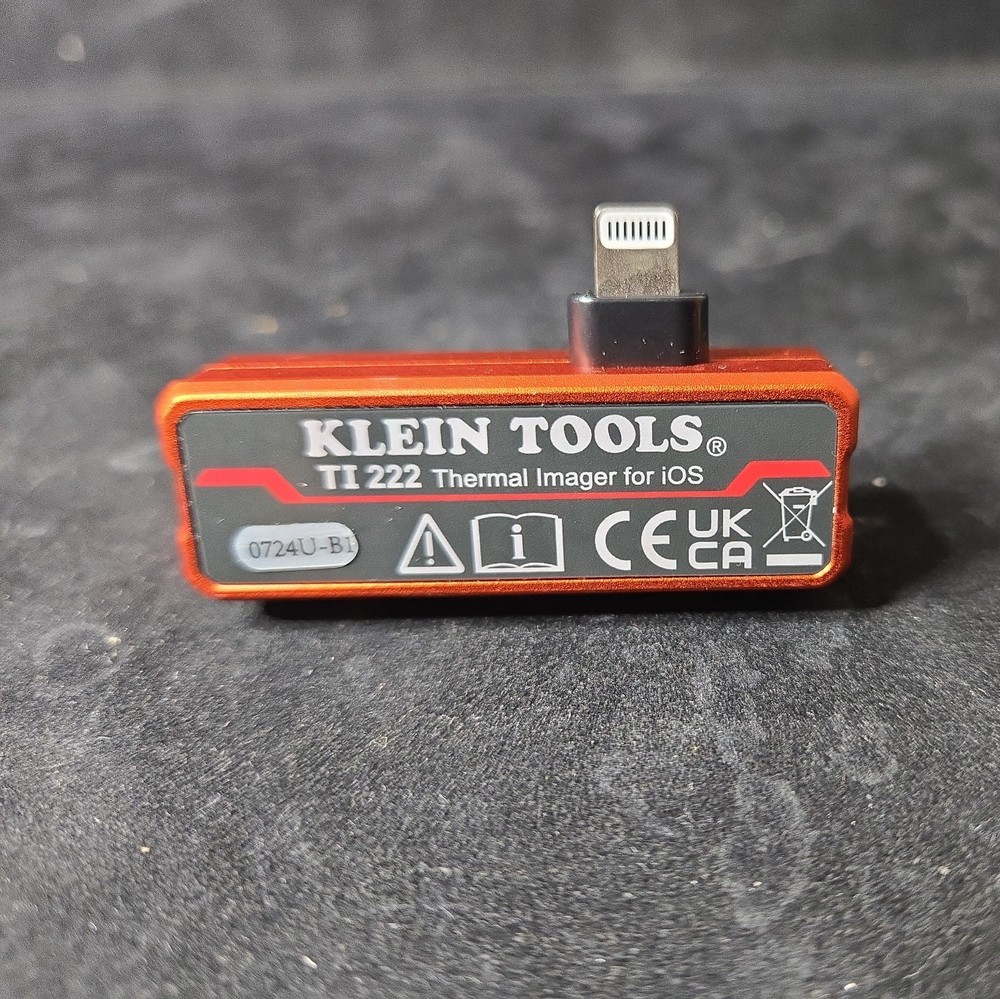 KLEIN TOOLS TI 222 THERMAL IMAGING CAMERA IMAGER FOR IOS DEVICES