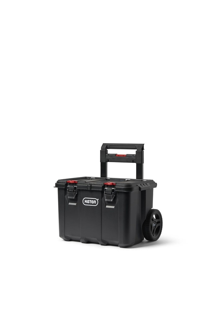 Keter Stack N’ Roll 3-Piece Rolling Tool Box System – Stackable Modu