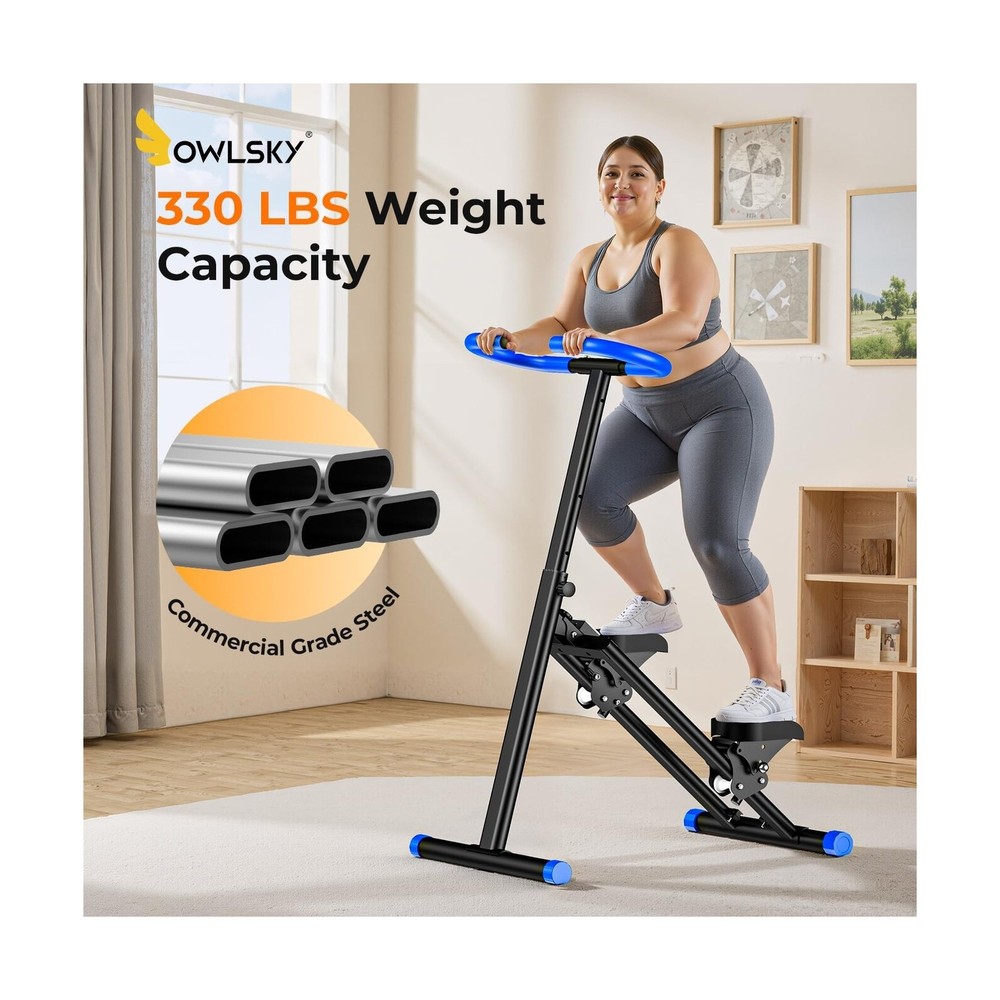 OWLSKY Stair Stepper for Home, Vertical Climber Exercise Machine with Stable ...