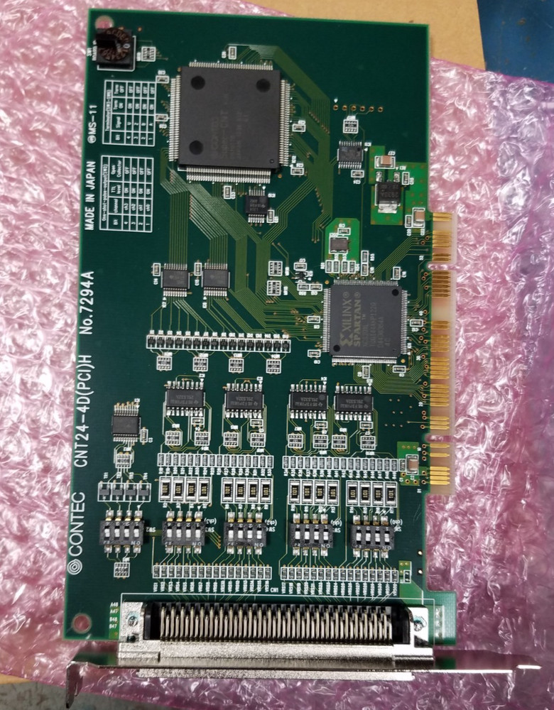 CNT24-4D(PCI)H CONTEC ACQUISITION CARD PRE OWNED