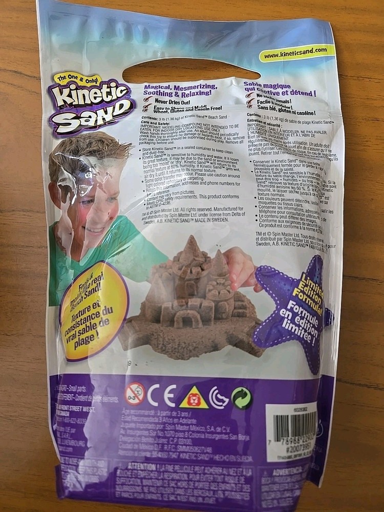 Kinetic Sand 3lbs Beach Sand