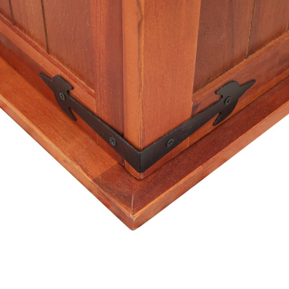 NNEVL Storage Chests 3 pcs Solid Acacia Wood