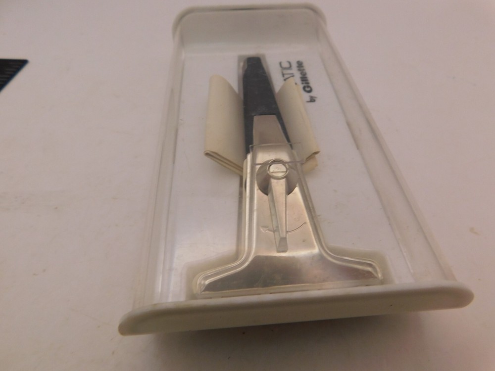 Vtg Gillette Techmatic Razor Mid 1960’s W/ Case