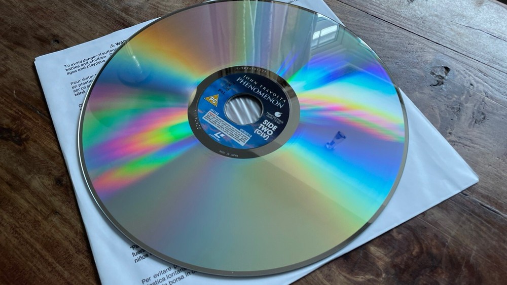 PHENOMENON - JOHN TRAVOLTA MINT LASERDISC