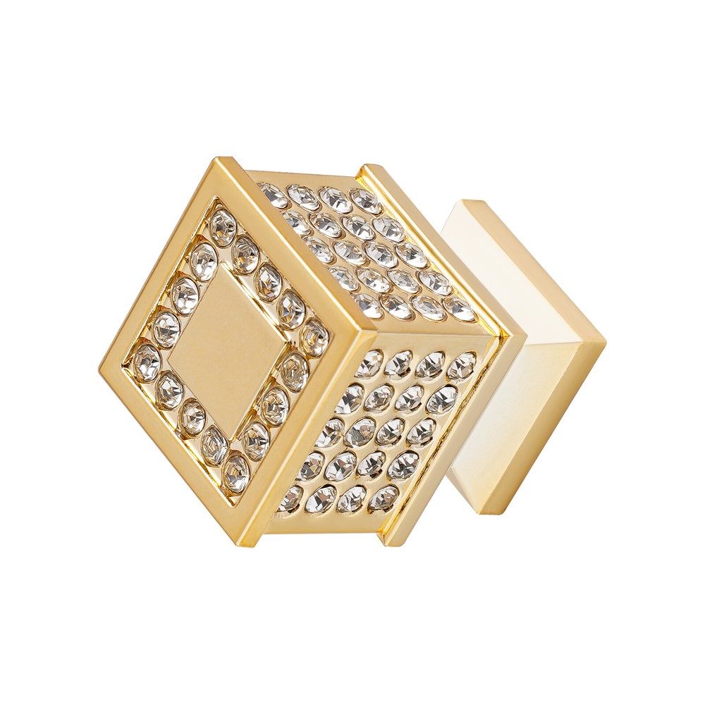 Brass Square Pulls Handles Kitchen Drawer Cabinet Knobs Gold Cupboard Door Pull