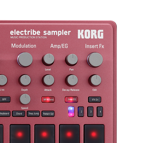 NEW Korg Electribe Sampler Music Production Station ~ELECTRIBE2S-RD~ Sequencer