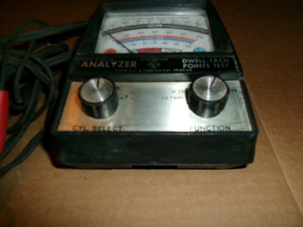 DWELL-TACH POINTS TEST ANALYZER