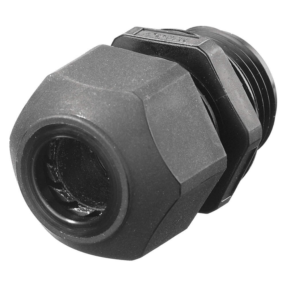 HUBBELL WIRING DEVICE-KELLEMS SEC100BA Connector,Nylon 2DPD9