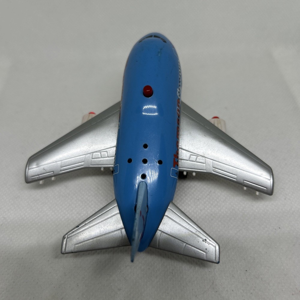 Thomson Pull Back Toy Plane with Lights and sound