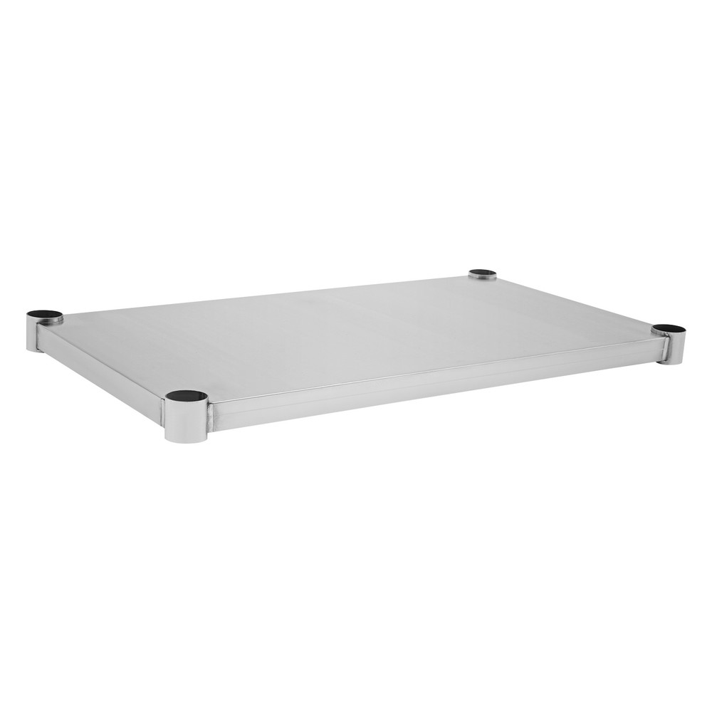 Stainless Steel Adjustable Under Shelf for Work Table - 220lbs Capacity