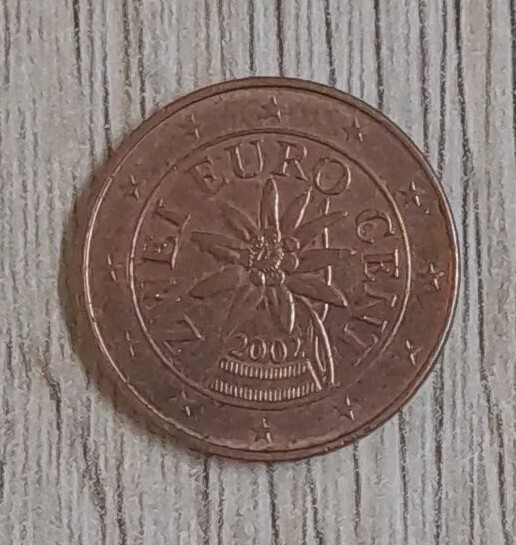 Coin 2 Cent Austria 2002