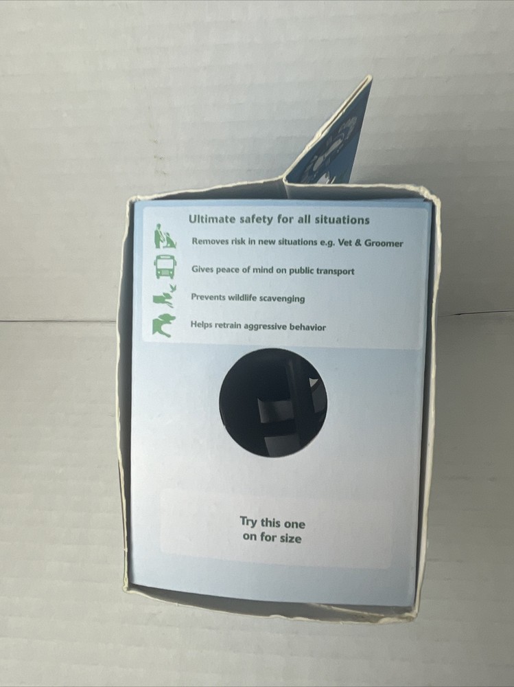 Baskerville Ultra Muzzle Size 1 Dog Comfortable Improved Muzzle New in Box Small