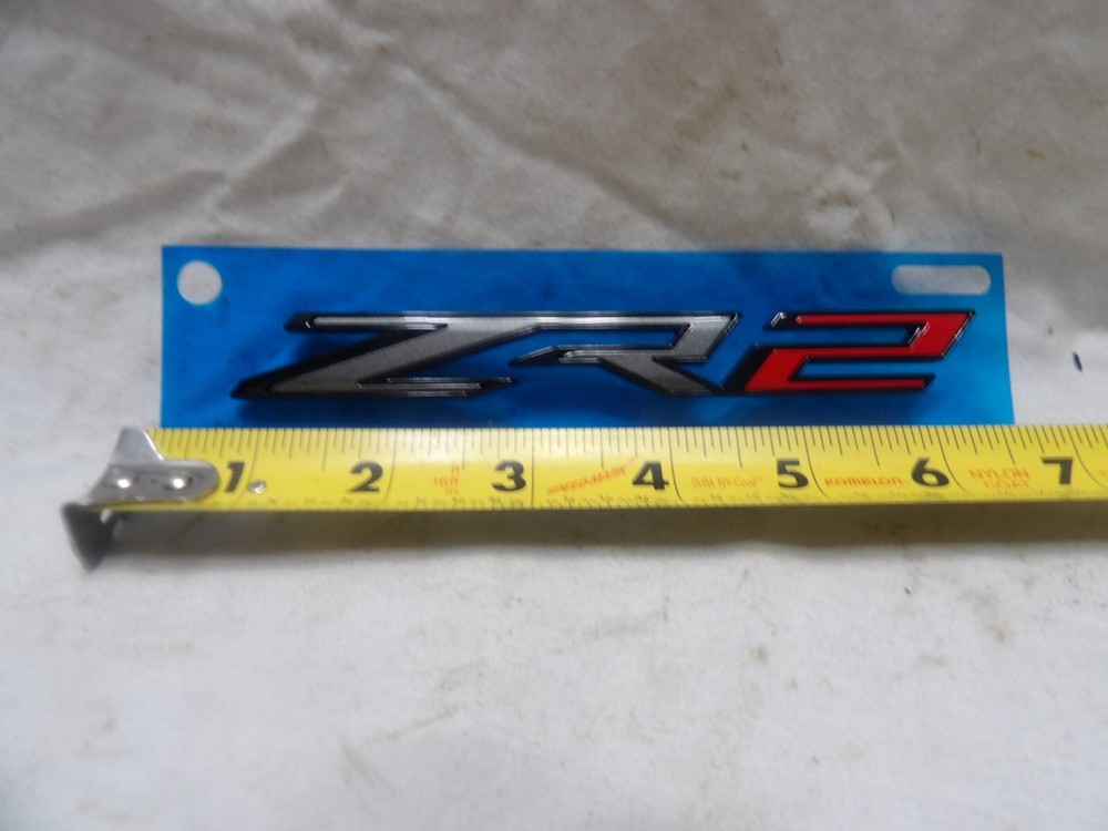 ZR2 Emblem 1pc. Tailgate - Colorado
