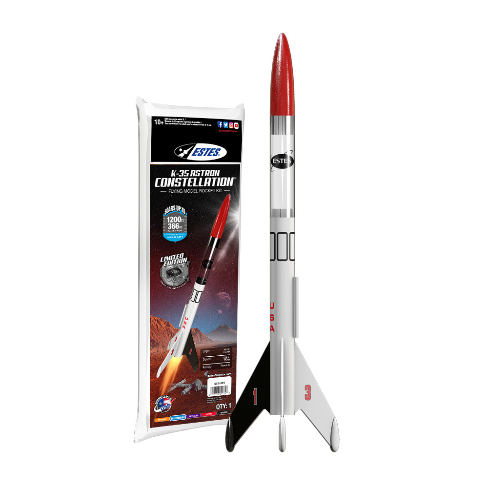Estes Flying Model Rocket Kit Constellation EST 1235