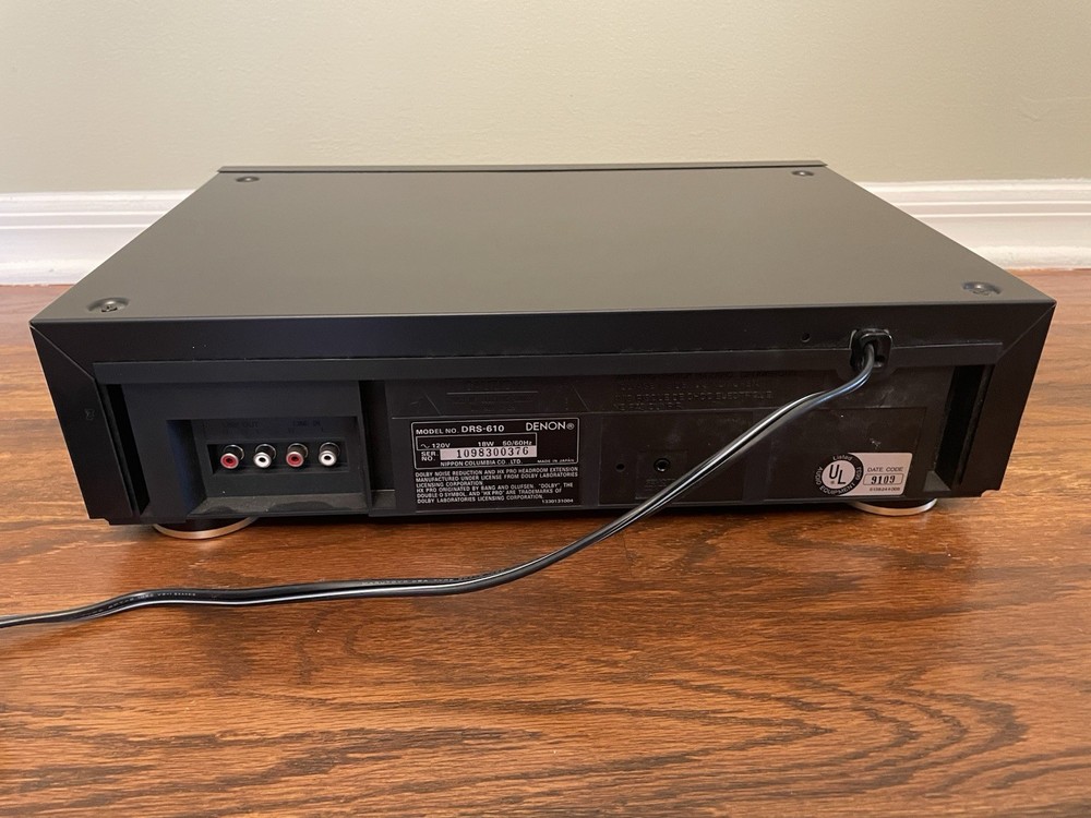 Denon DRS-610 Precision Audio Component/Stereo Tape Deck NICE