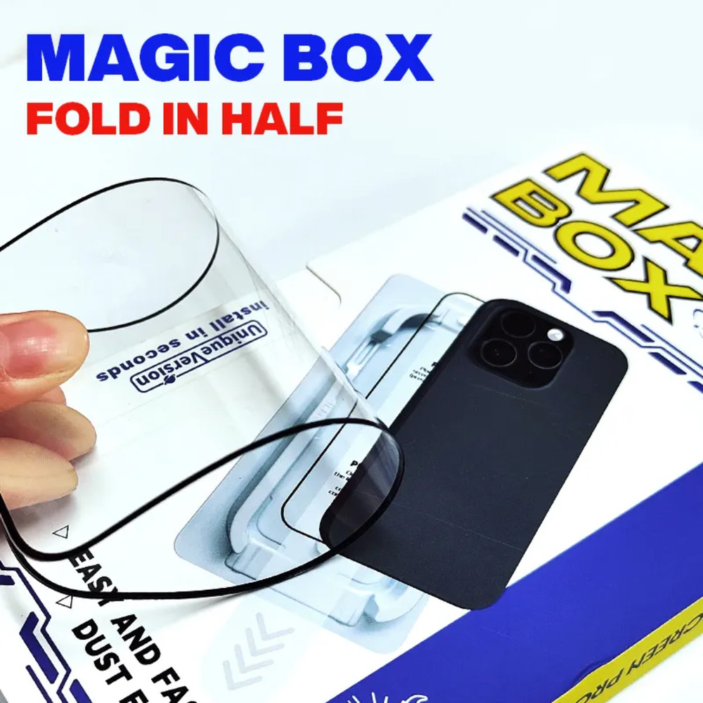 2-Pack Screen Protector iPhone 17 Pro Max Tempered Glass Easy App Alignment Tray