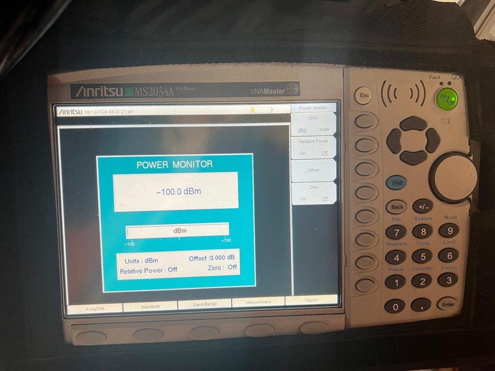 VNA Master Anritsu MS2034A analyzer Calibrated