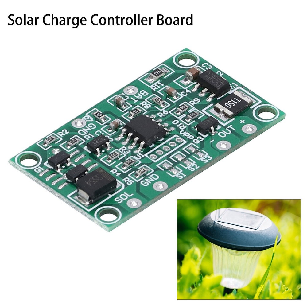 3.2V 3.7V Solar Charge Controller Board Lithium Battery Charging Controller