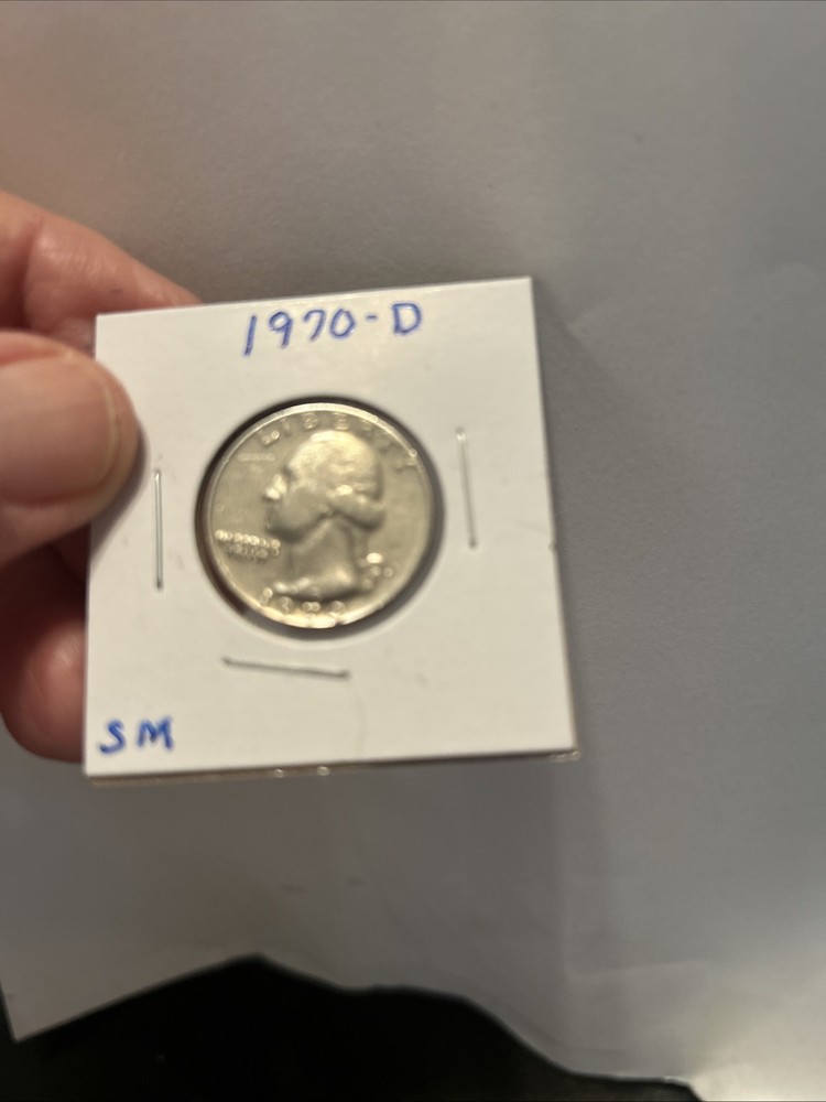 1970-D 25C Washington Quarter- (SM)