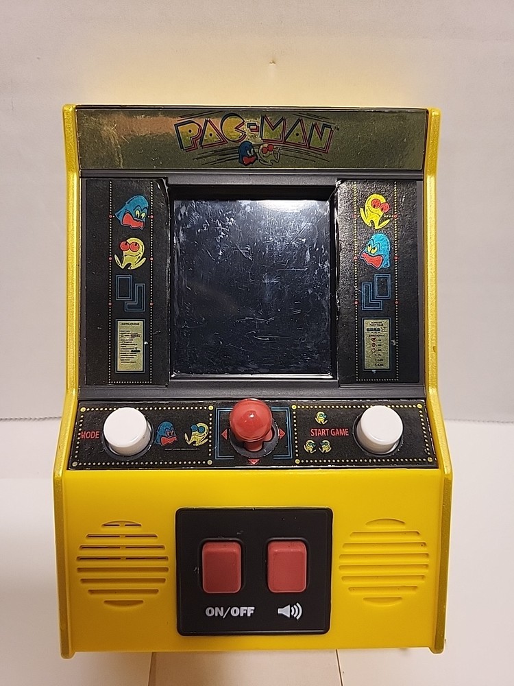 Pac-Man Mini Game Arcade Machine Handheld Classic Retro Tabletop Game
