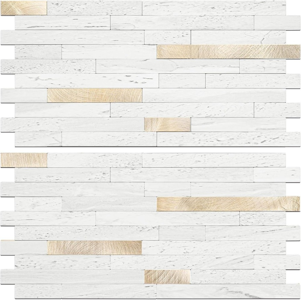 20 Sheets Peel & Stick Backsplash Tile Stick on Backsplash Kitchen & Bathroom