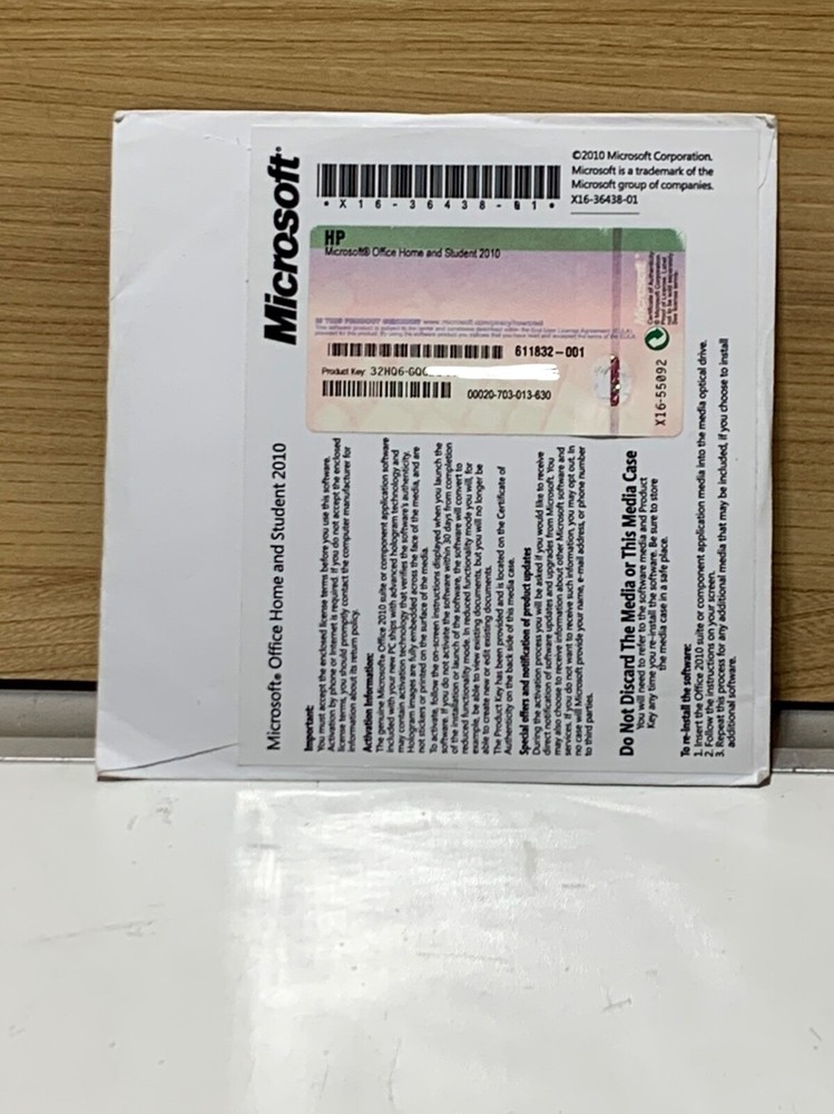 Microsoft Office Home And Student 2010