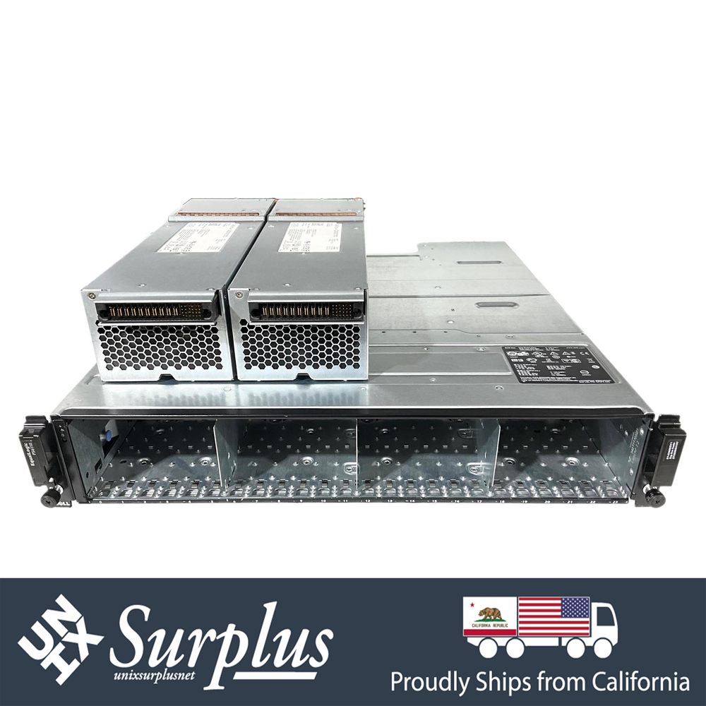 EqualLogic PS6100 24 Bay SFF Disk Array NAS SAN 2 Type 14 10G Orange Controllers