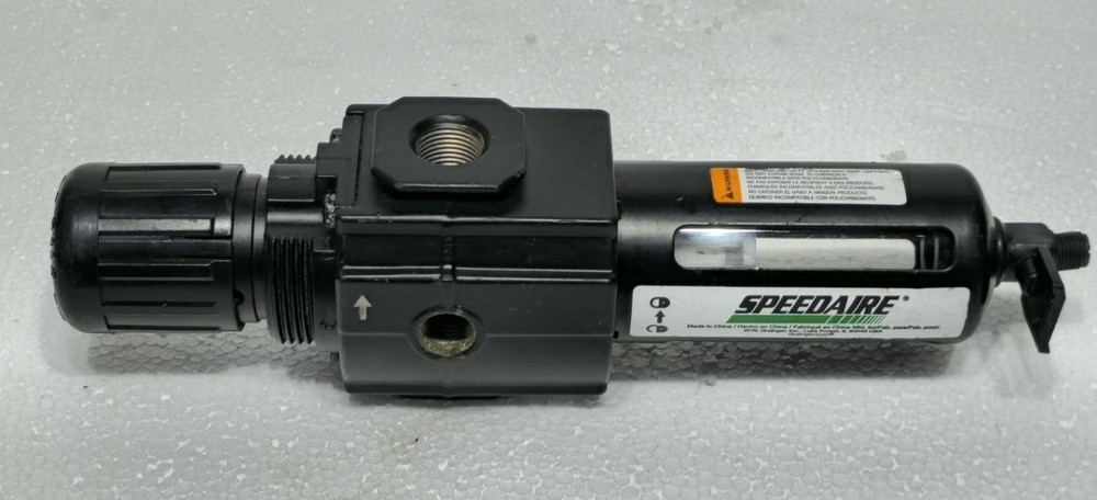 SPEEDAIRE 4ZK89A FILTER/REGULATOR 150 PSIG/10 BAR MAX