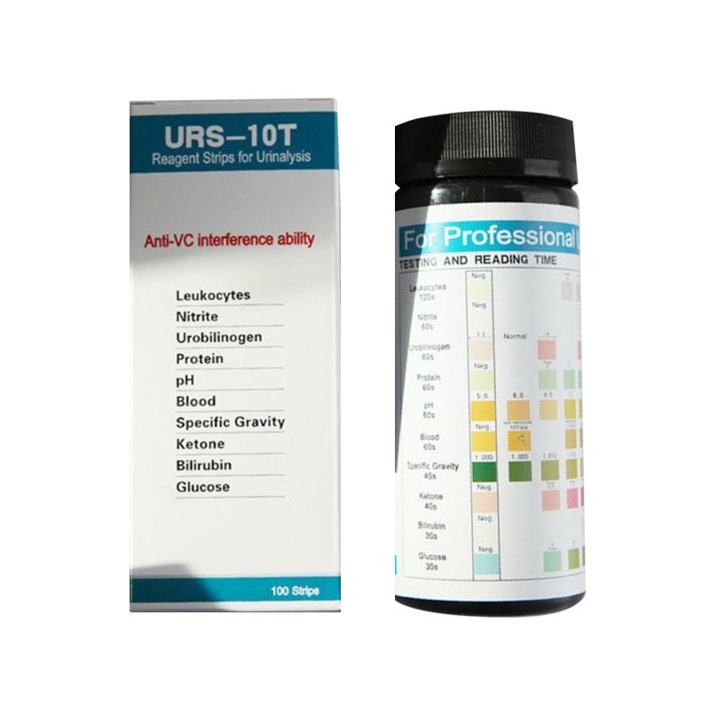 300pcs 10 Parameters UTI Urine Test Strips for Urinalysis Urine Test Strips URS