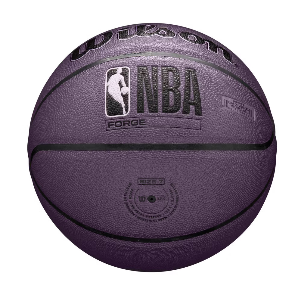 Wilson Size 7 NBA Forge Basketball - Purple