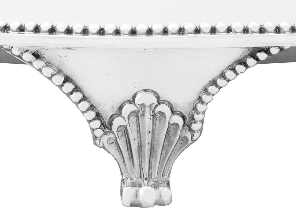 Georgian Sterling Silver Salver 1783