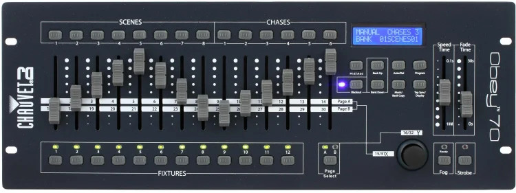 Chauvet DJ Obey 70 384-Ch DMX Lighting Controller